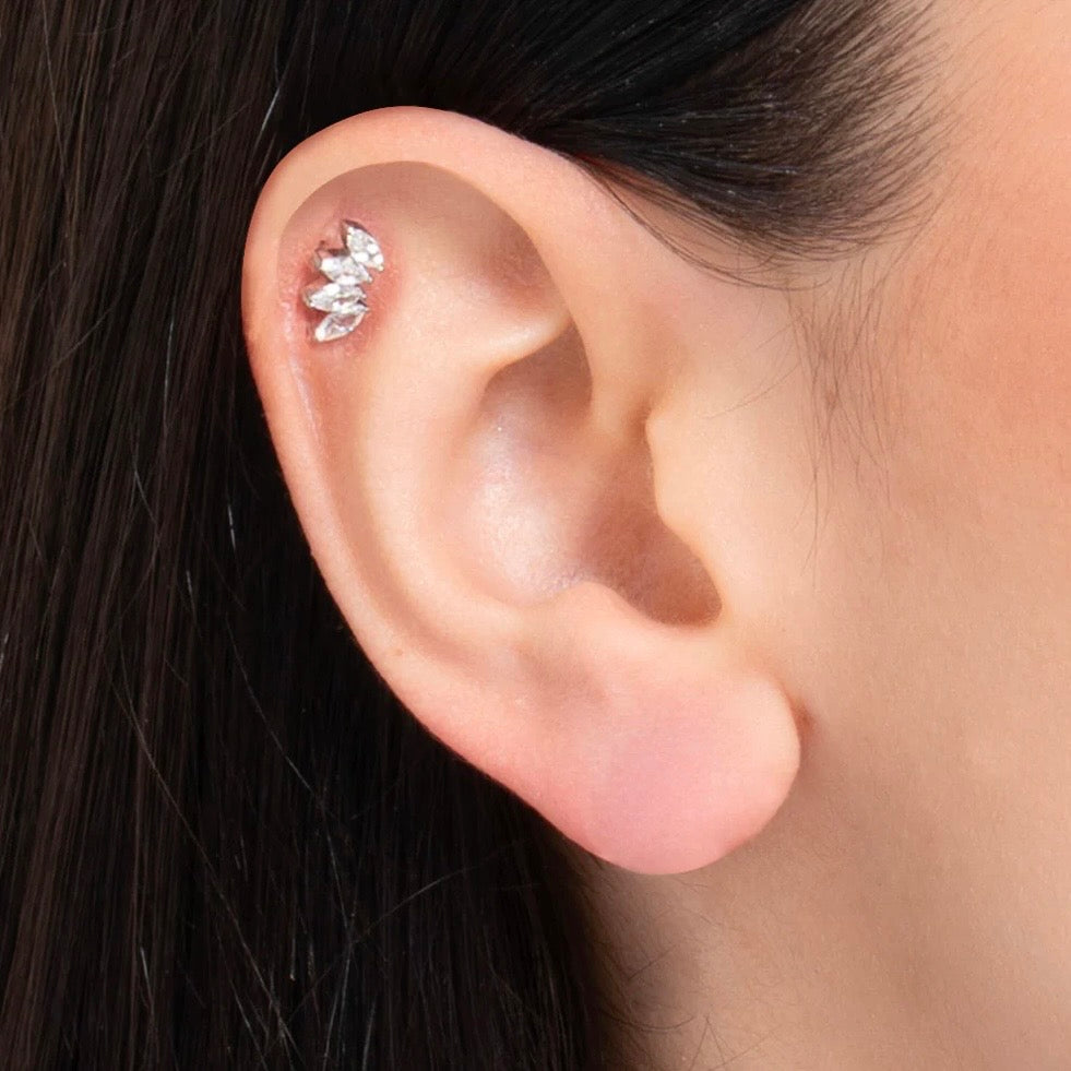 Piercing orecchio Luca Barra