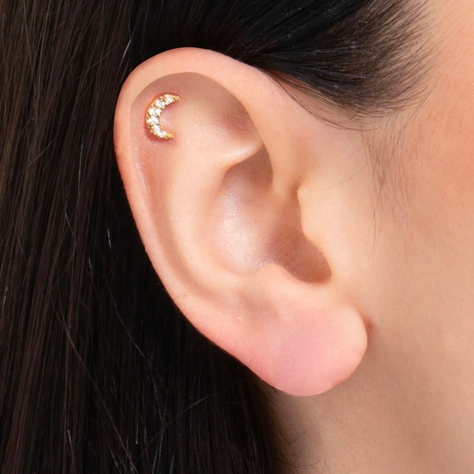 Piercing orecchio Luca Barra