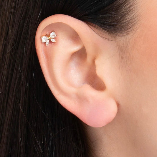 Piercing orecchio Luca Barra
