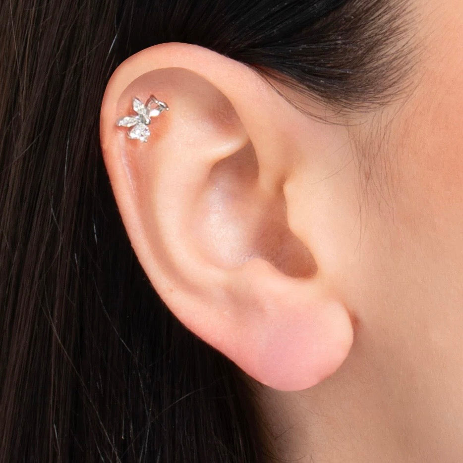 Piercing orecchio Luca Barra