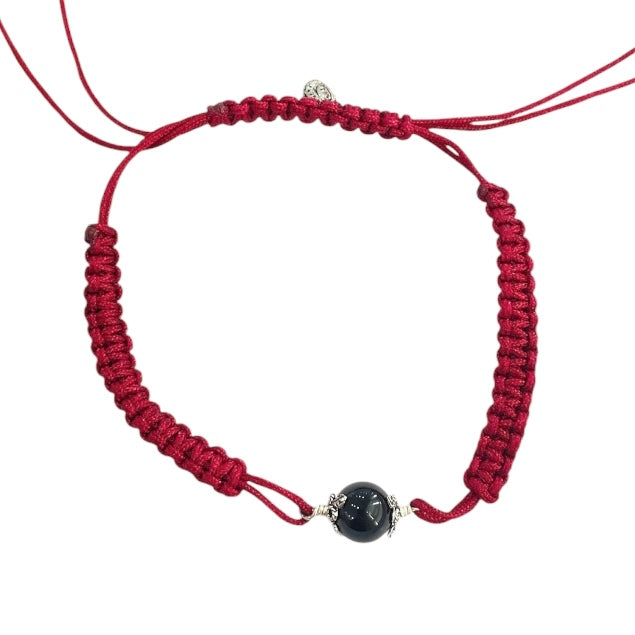 Braccialetto bordeaux con su coccu