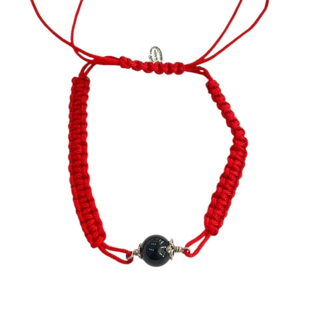 Braccialetto rosso con su coccu