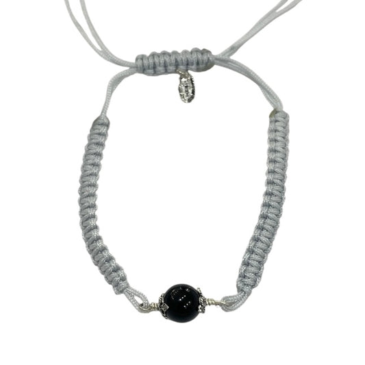 Braccialetto grigio con su coccu